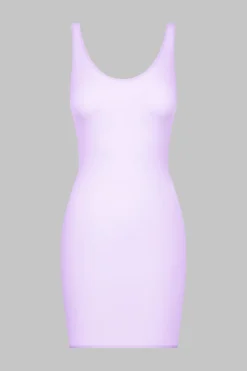 Double Sens PastelRobe Courte Dos Nu