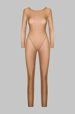 French Kiss LightCatsuit dos ouvert manches longues