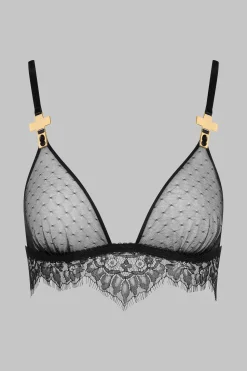 Inspiration DivineSoutien-gorge triangle avec bretelles croix