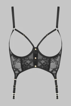 Jeux MagnétiquesBustier porte-jarretelles ouvert