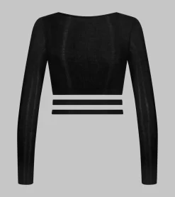 La Femme AmazoneCache-Coeur Manches Longues