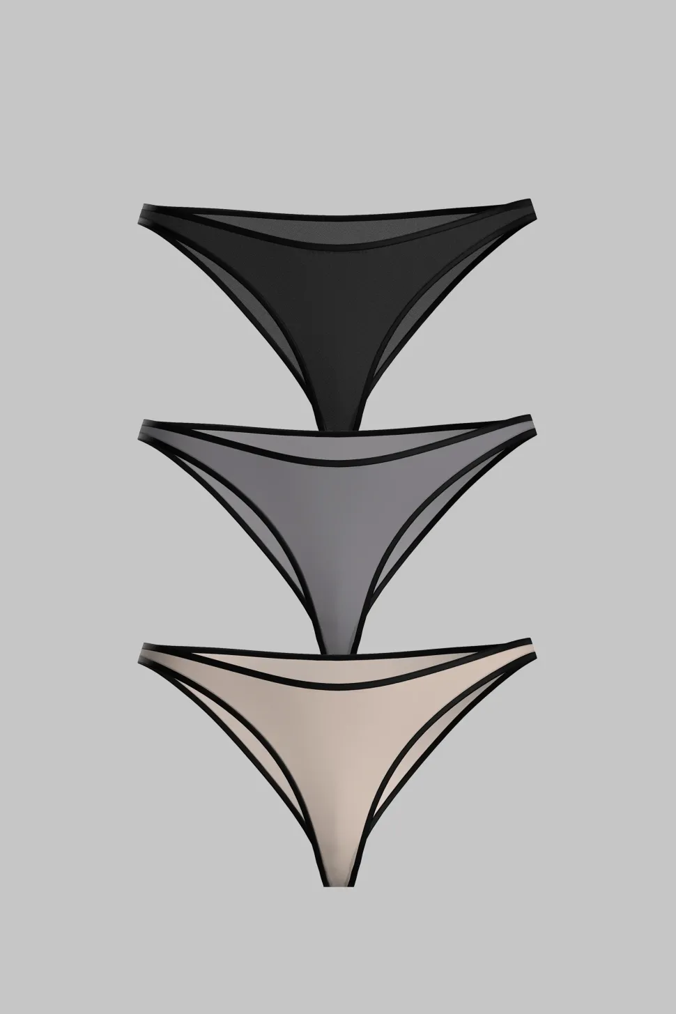 La ParisienneSet de 3 Culottes
