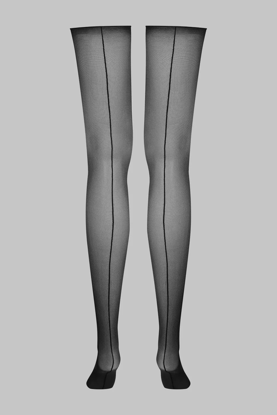 LegwearBas coupés roulés couture 20D