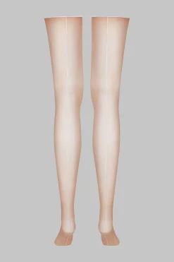 LegwearBas coupés roulés couture 20D