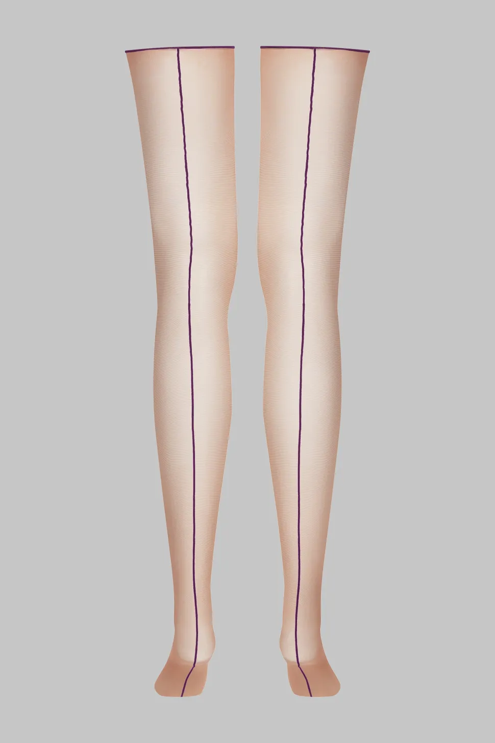 LegwearBas coupés roulés couture 20D