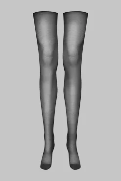 LegwearBas coupés roulés coutures côtés 20D