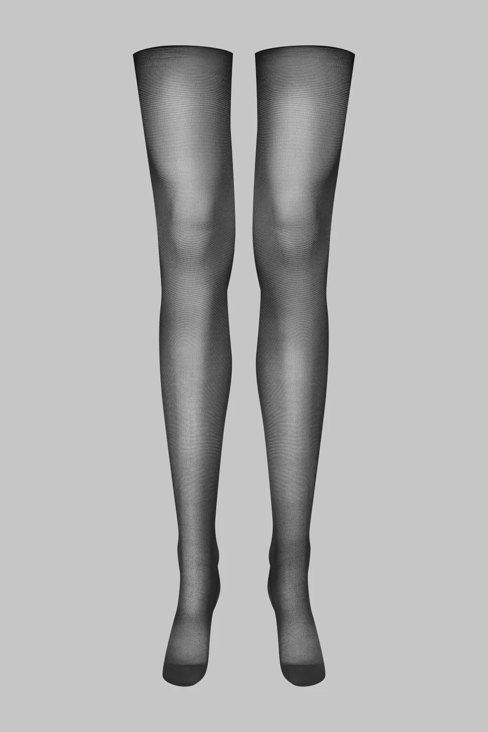 LegwearBas coupés roulés coutures côtés 20D