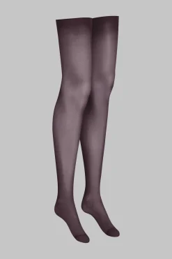 LEGWEARBas Coupés Roulés 40D - Marron