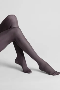 LEGWEARBas Coupés Roulés 40D - Marron