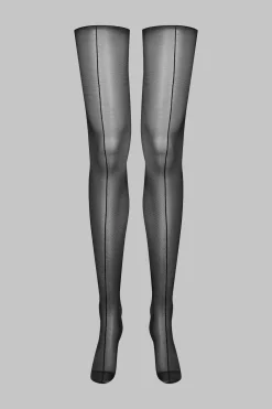 LegwearBas coupés roulés double couture 20D