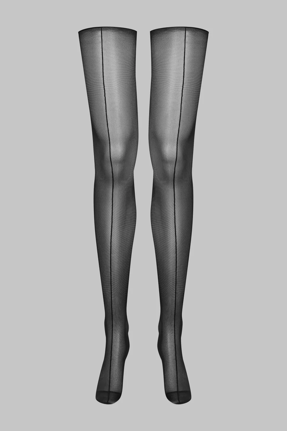 LegwearBas coupés roulés double couture 20D