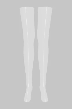 LegwearBas coupés roulés double couture 10D