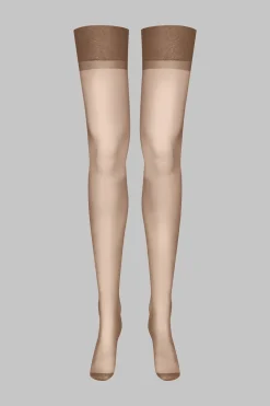LegwearBas nylon 15D - Marron