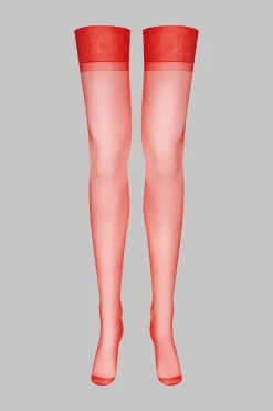 LegwearBas nylon 15D - Rouge