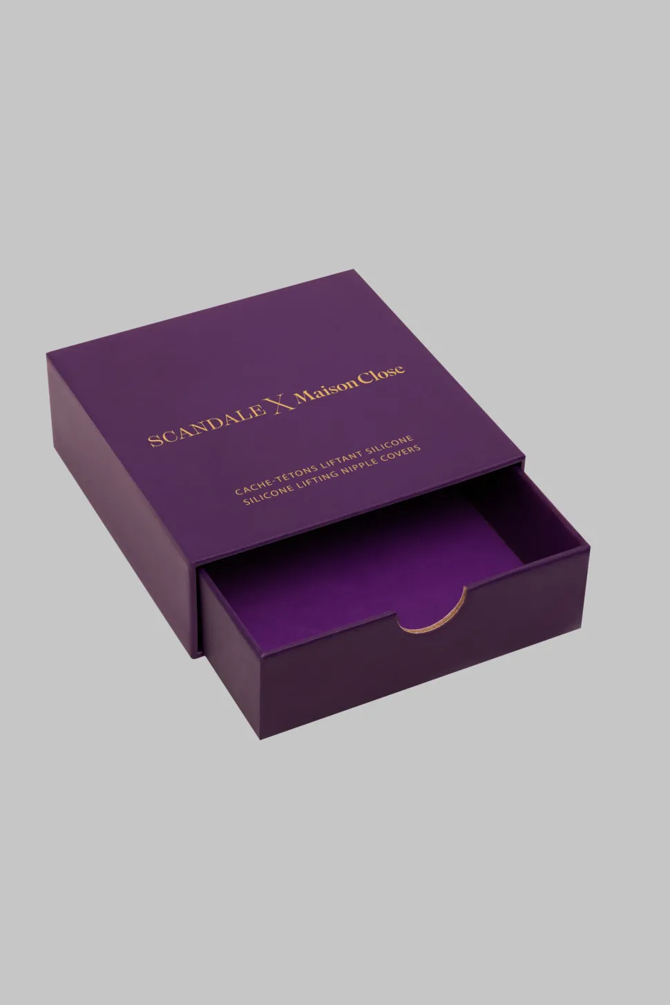 Les InvisiblesCache-tétons silicone effet liftant - Moyen Foncé - Scandale x Maison Close