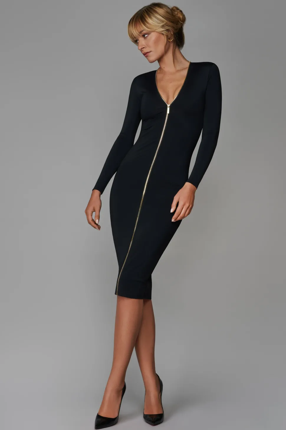 Le Vestiaire021 Robe fermeture zip