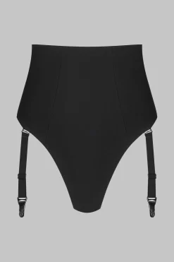 Nuit InfinieTanga taille haute porte-jarretelle