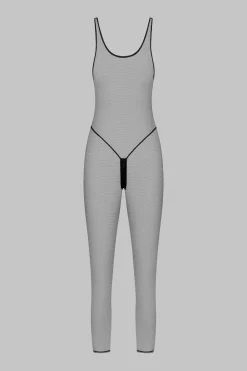 Pure TentationCatsuit ouvrable bretelles
