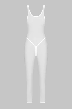 Pure TentationCatsuit ouvrable bretelles