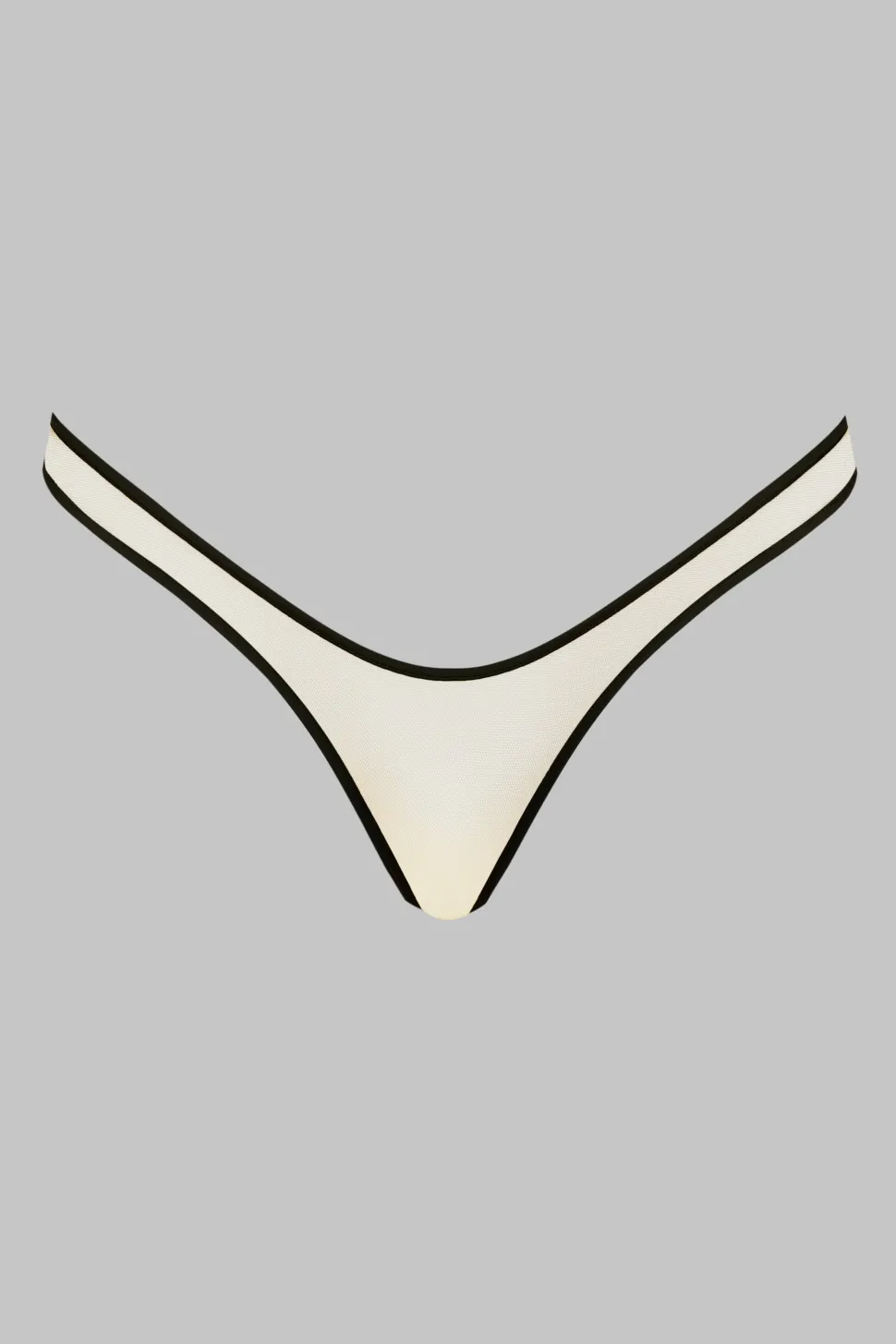 Pure TentationString échancré transparent