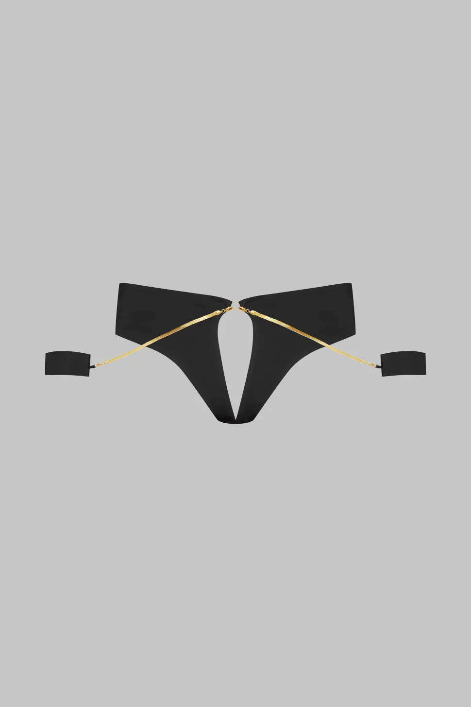 Tapage NocturneTanga Ouvert Menottes Bijoux